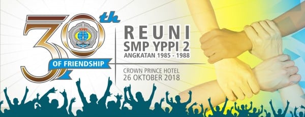 Detail Backdrop Reuni Smp Nomer 19