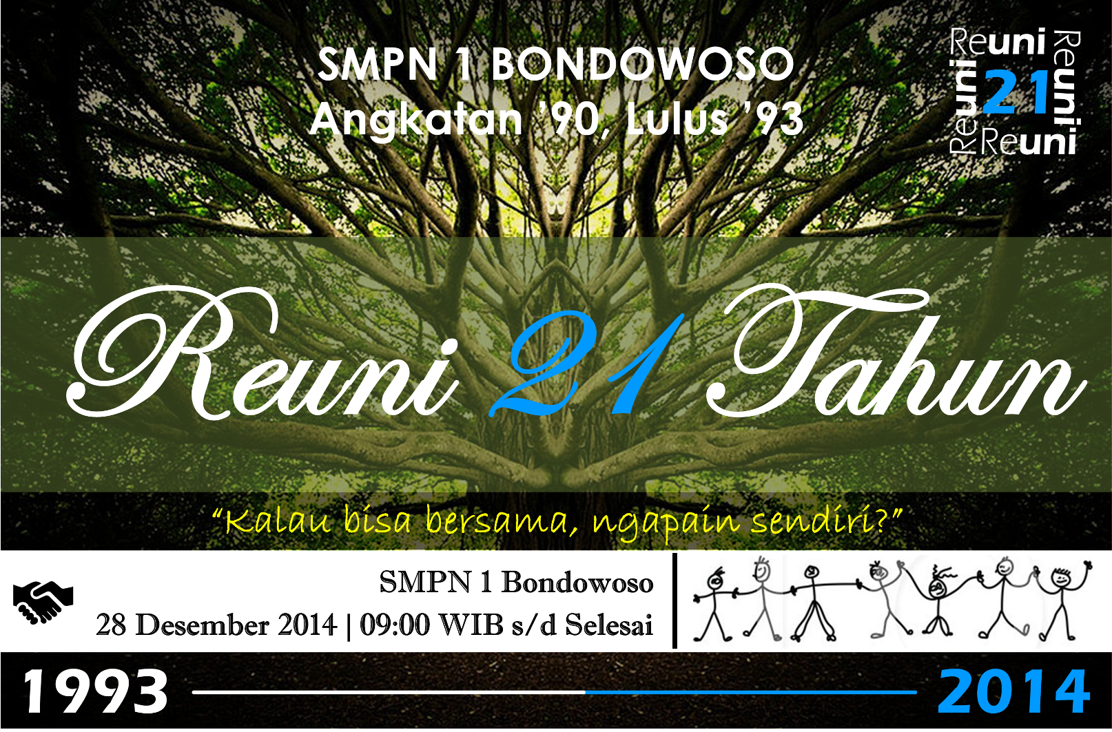 Detail Backdrop Reuni Smp Nomer 25