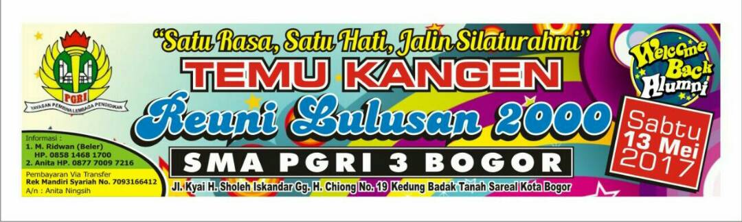 Detail Backdrop Reuni Smp Nomer 27