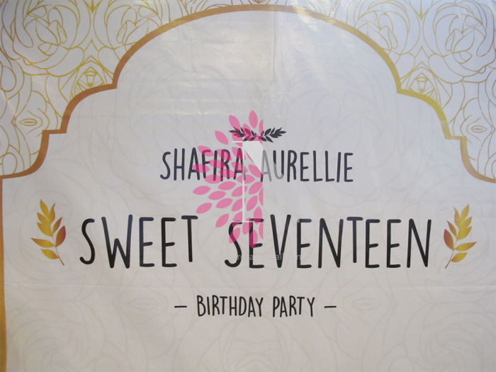 Detail Backdrop Sweet Seventeen Nomer 55