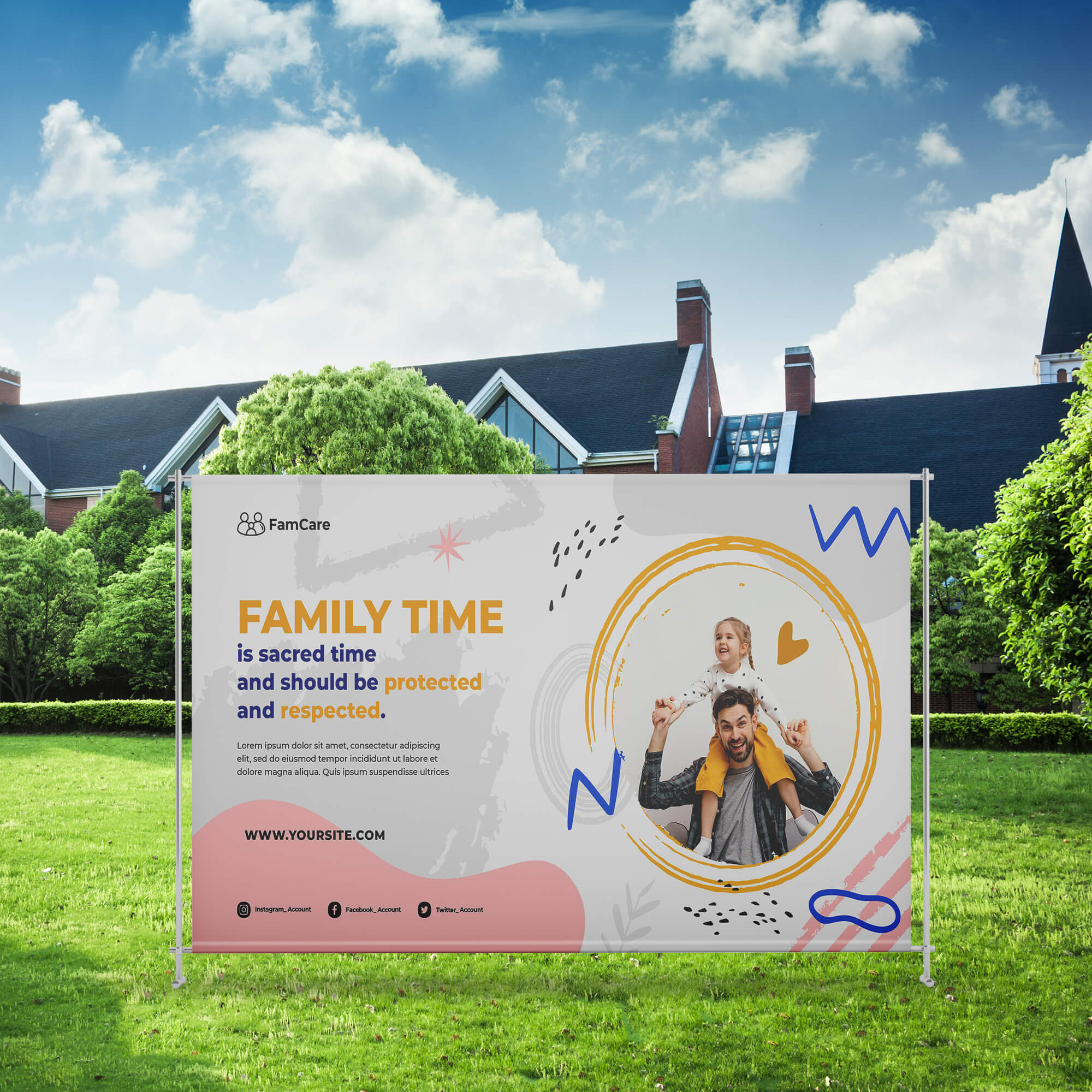 Detail Backdrop Template Psd Nomer 7