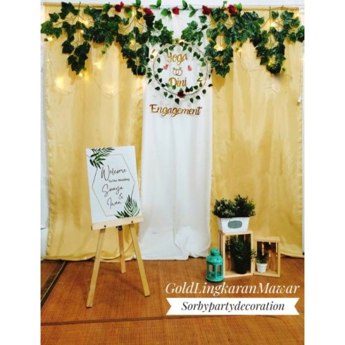 Detail Backdrop Tunangan Simple Nomer 21