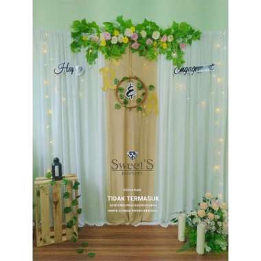 Detail Backdrop Tunangan Simple Nomer 31