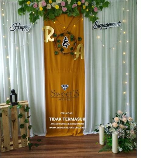 Detail Backdrop Tunangan Simple Nomer 38