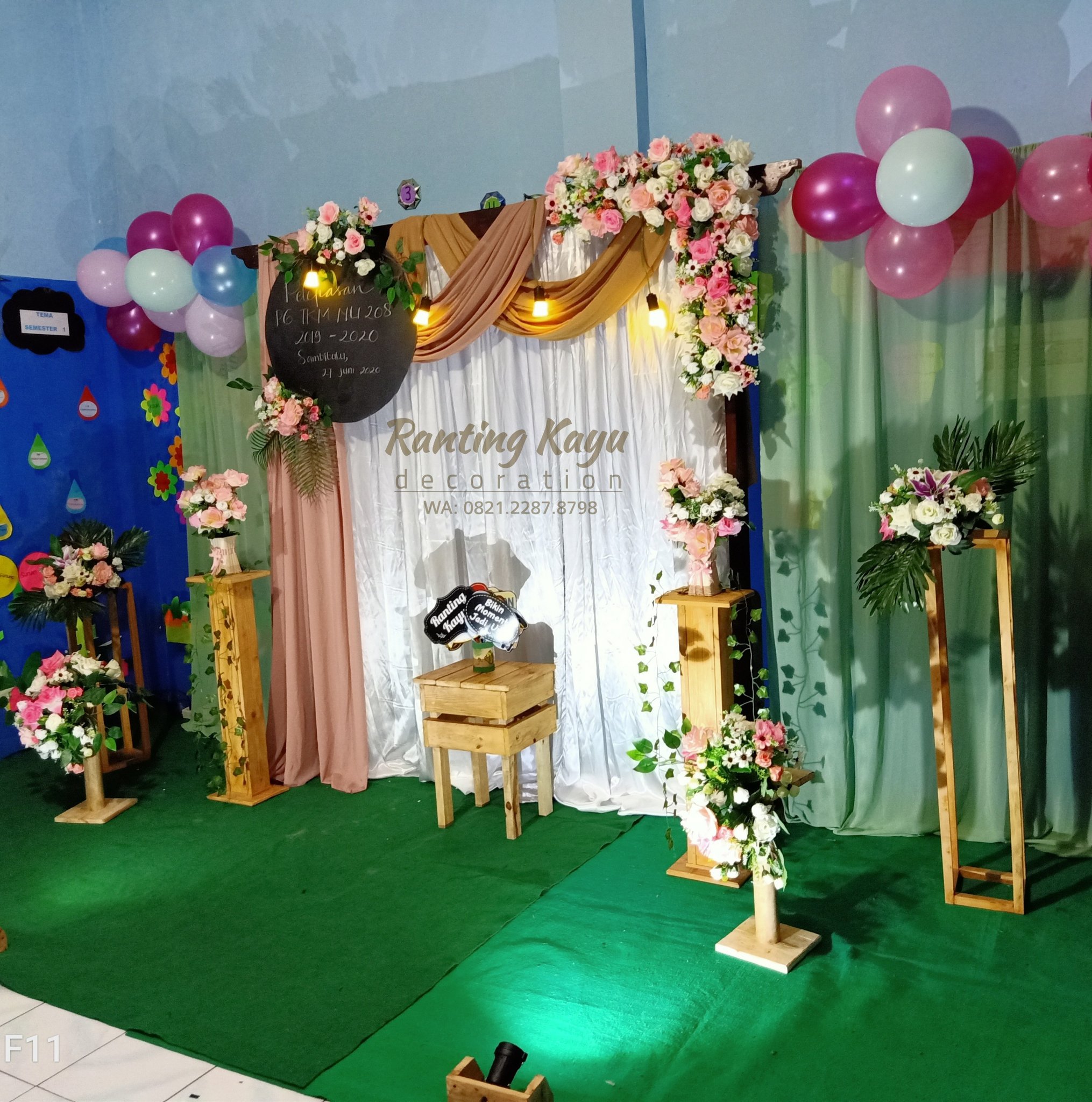 Detail Backdrop Wisuda Tk Nomer 45