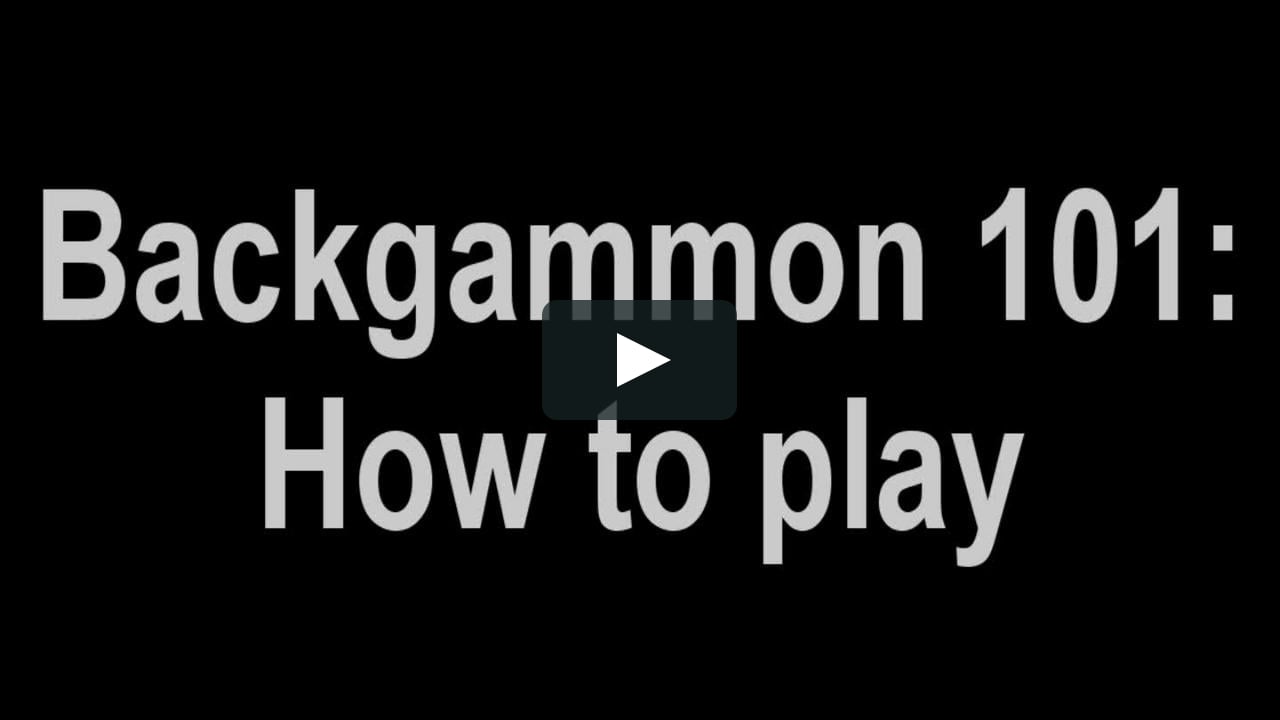 Detail Backgammon 101 Nomer 33