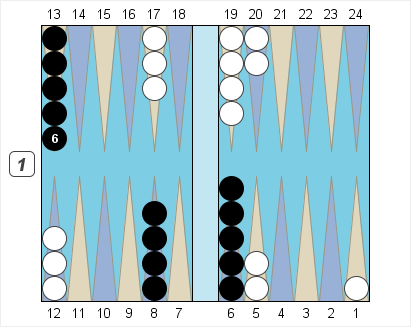 Detail Backgammon Probabilities Nomer 30