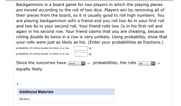 Detail Backgammon Probabilities Nomer 39