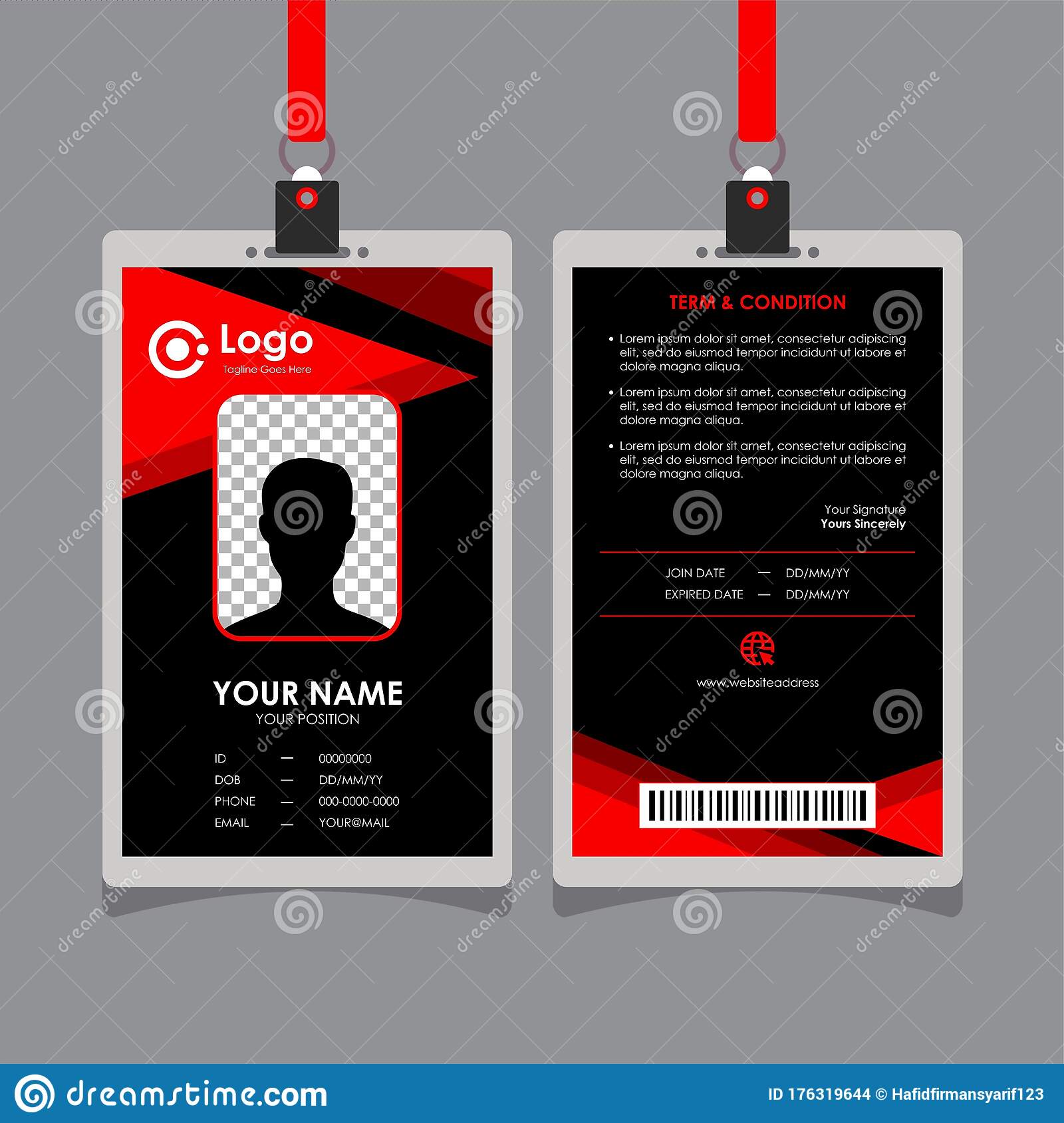 Detail Backgroud Id Card Nomer 5
