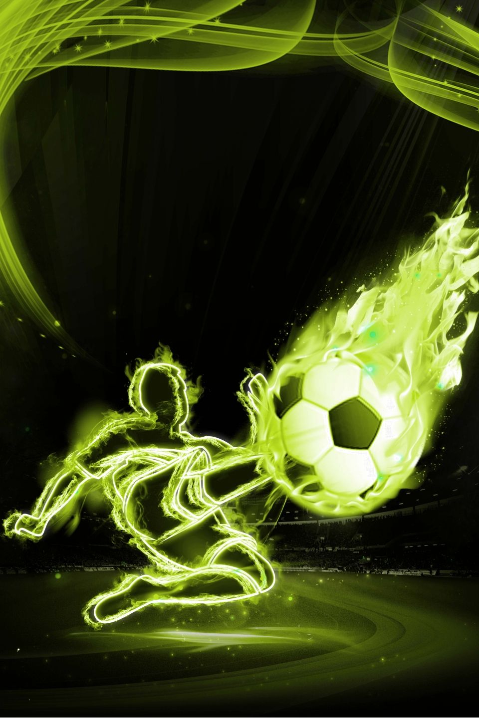 Detail Backgroun Bola Nomer 9