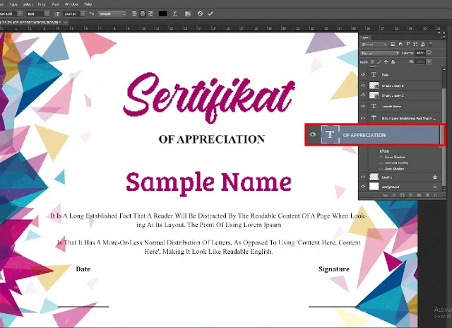 Detail Backgroun Sertifikat Nomer 50