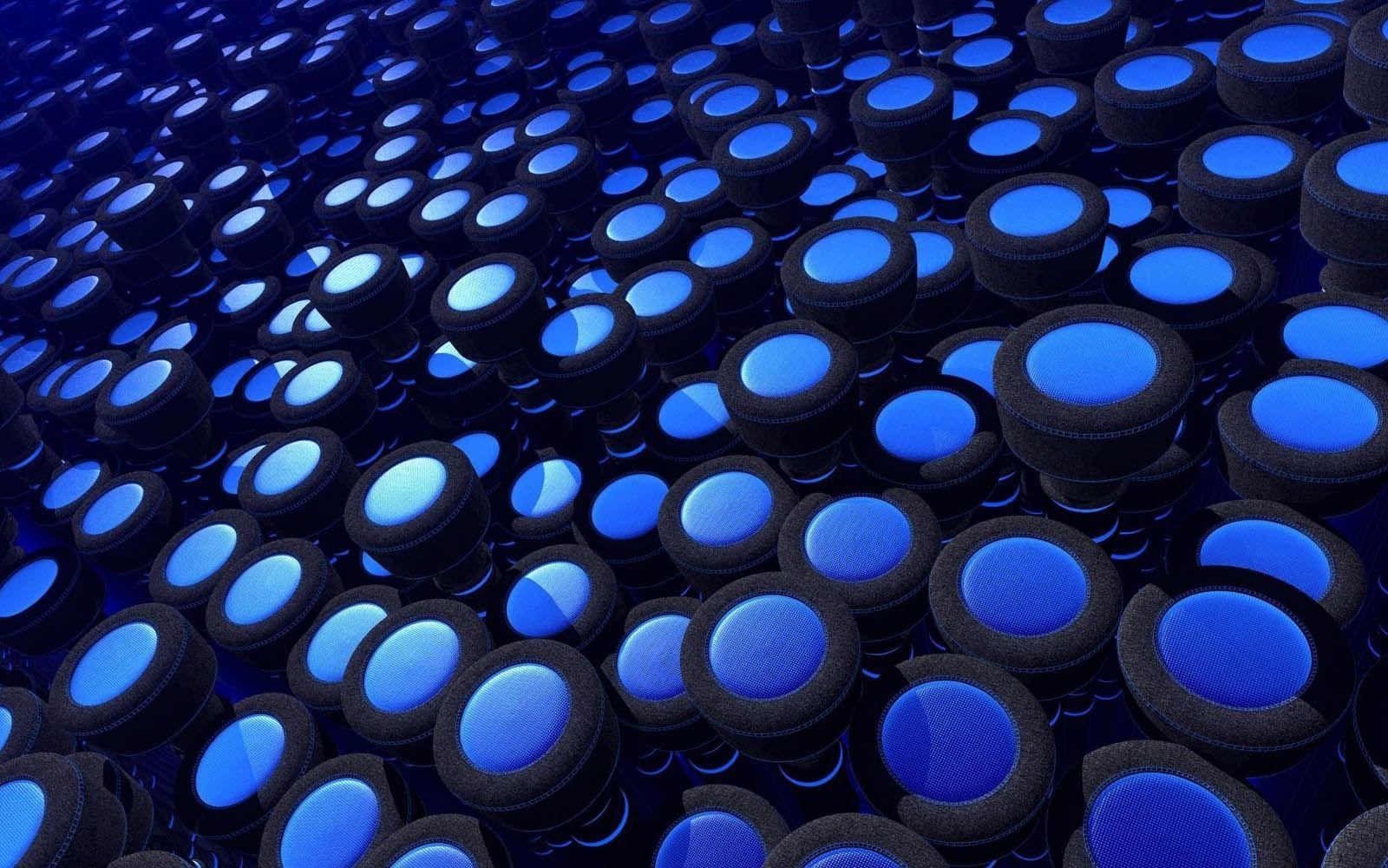 Detail Background 3d Biru Nomer 6