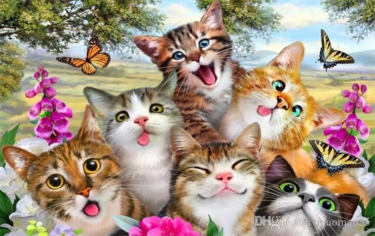 Detail Background 3d Cat Wallpaper Nomer 25