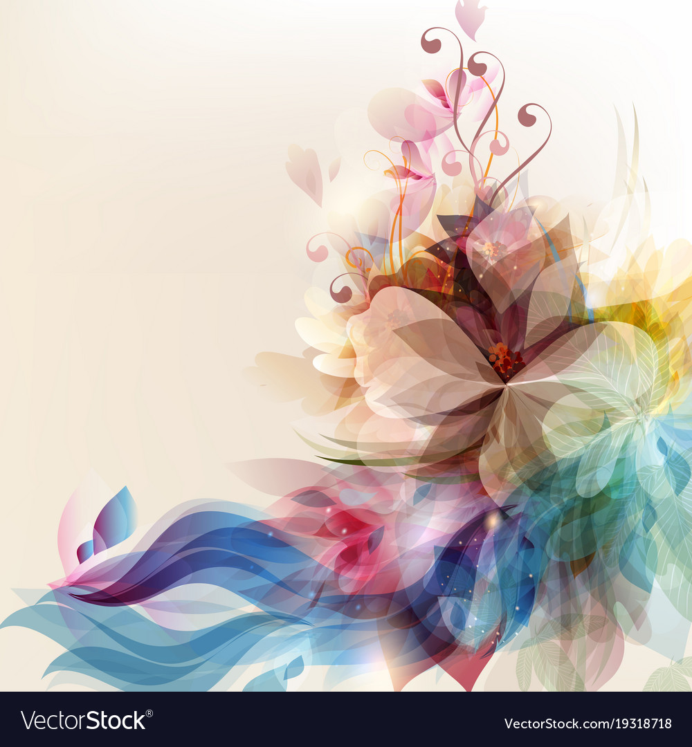 Detail Background Abstract Flower Nomer 32