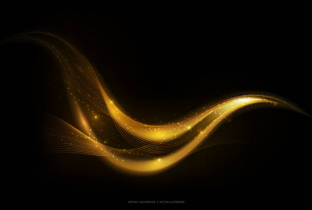Detail Background Abstract Gold Nomer 56
