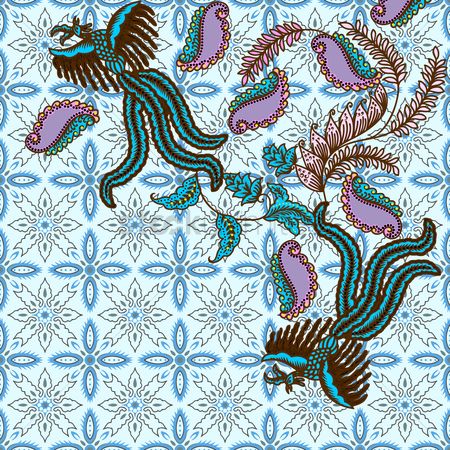 Detail Background Abstrak Batik Nomer 24