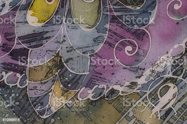Detail Background Abstrak Batik Nomer 43