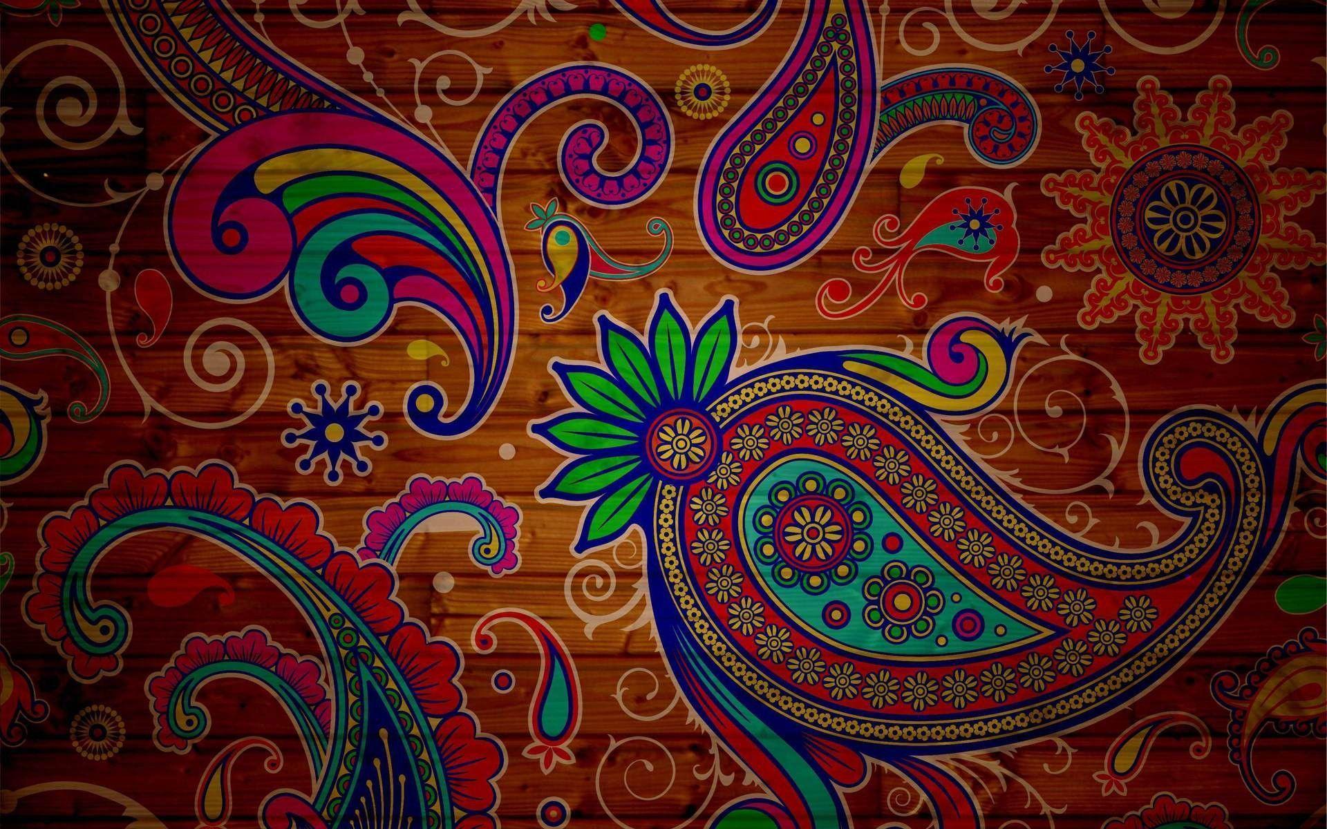 Detail Background Abstrak Batik Nomer 55