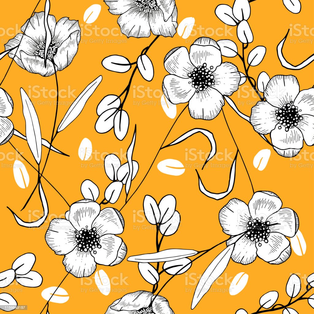 Detail Background Abstrak Bunga Nomer 30