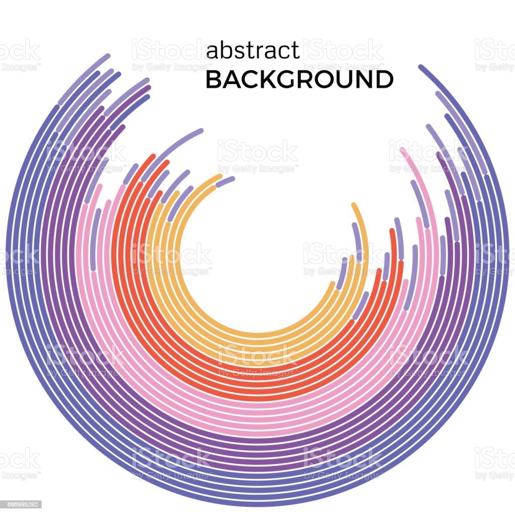 Detail Background Abstrak Pelangi Nomer 32