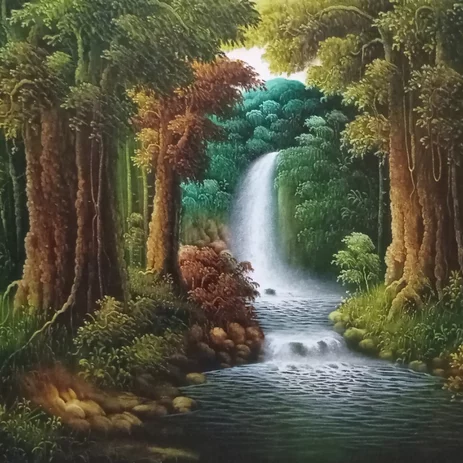 Detail Background Air Terjun Indah Nomer 17