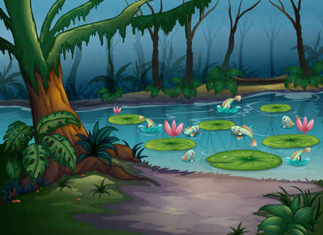 Detail Background Alam Vector Nomer 20