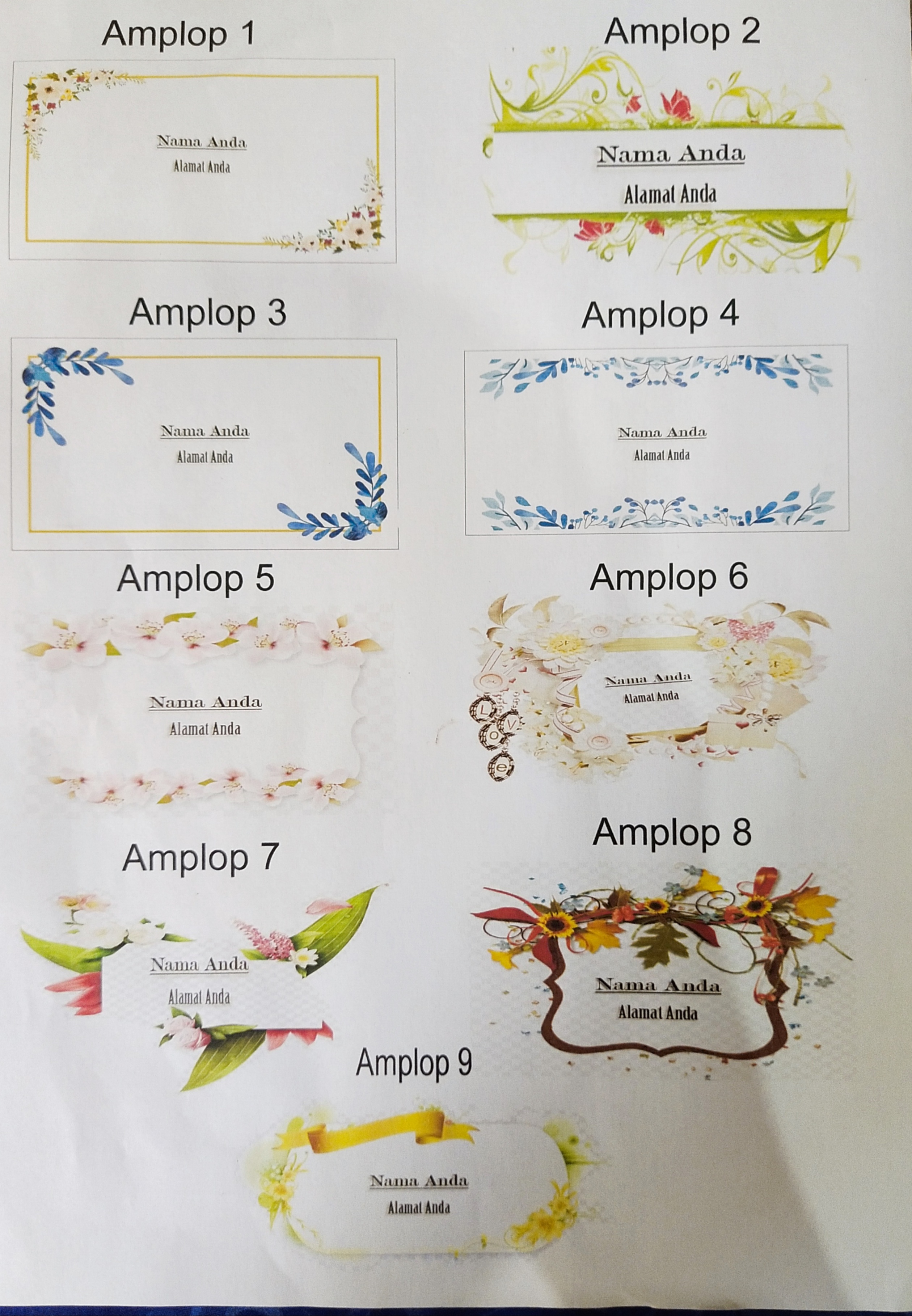 Detail Background Amplop Kondangan Nomer 52