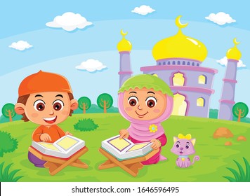 Detail Background Anak Anak Islami Nomer 55