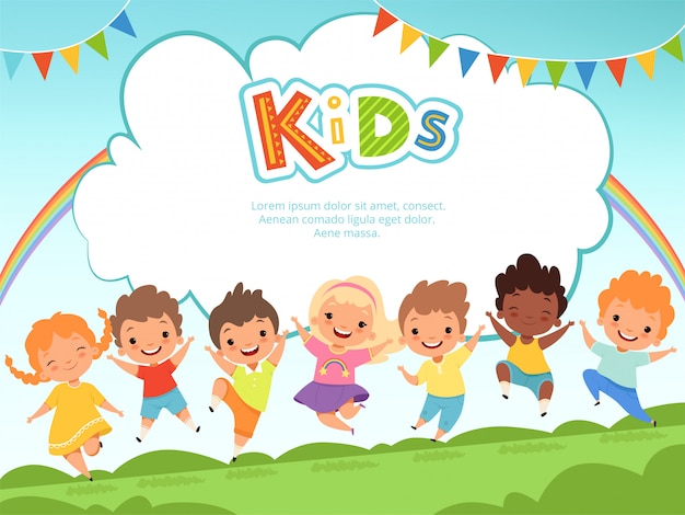 Detail Background Anak Anak Vector Nomer 2