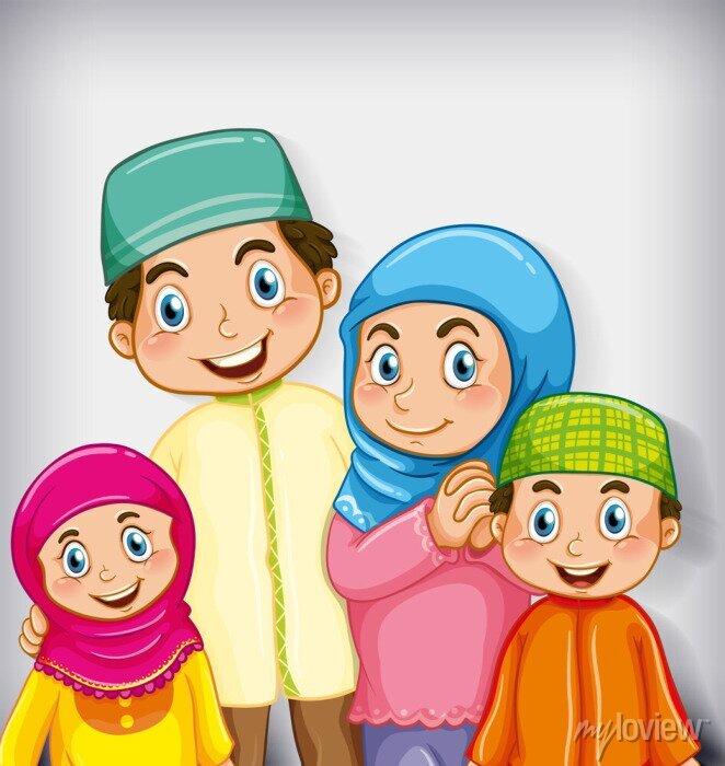 Detail Background Anak Muslim Kartun Nomer 25
