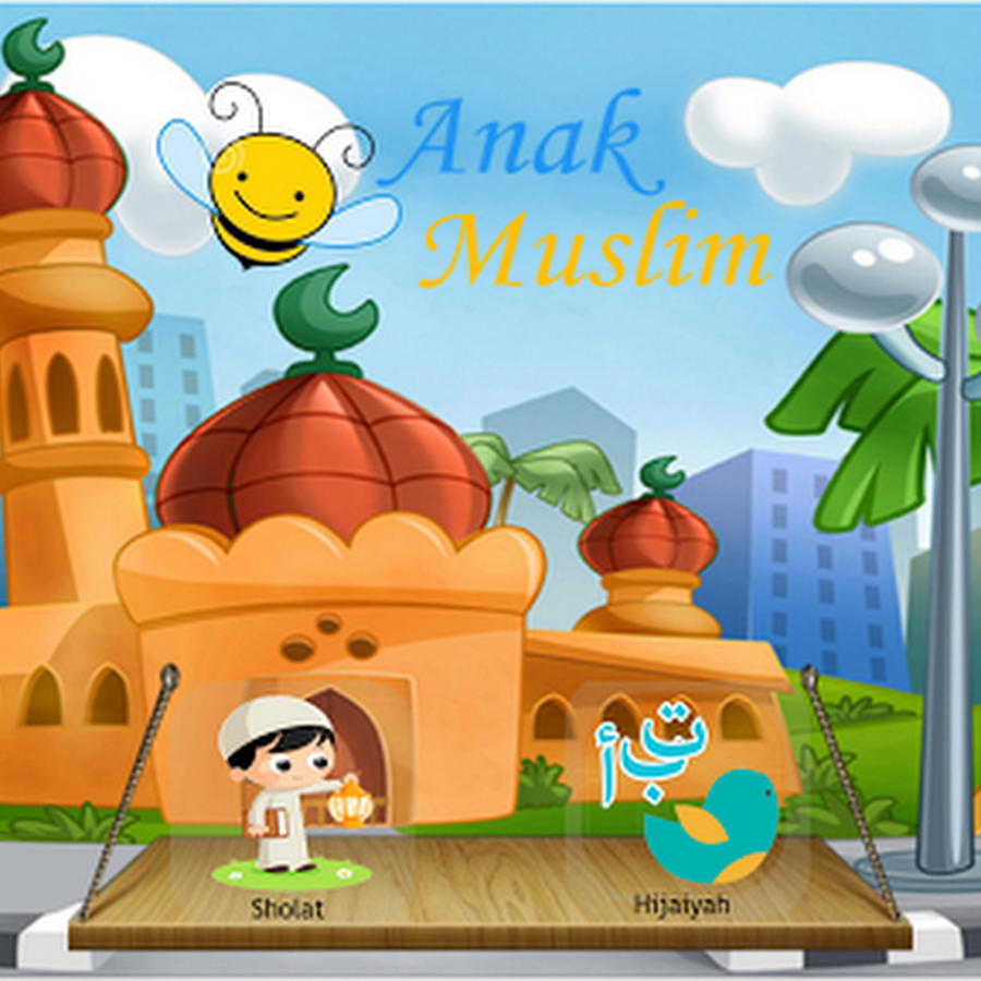 Detail Background Anak Muslim Kartun Nomer 26