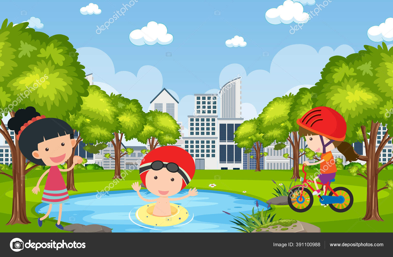 Detail Background Anak Vector Nomer 17