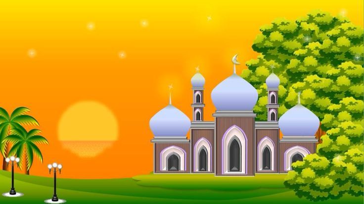 Detail Background Animasi Masjid Nomer 47