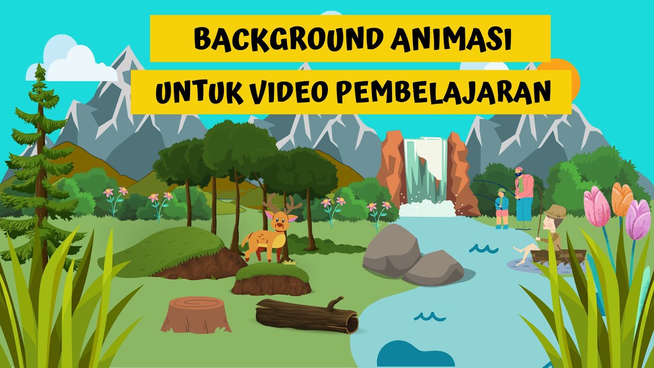 Detail Background Animasi Pembelajaran Nomer 43