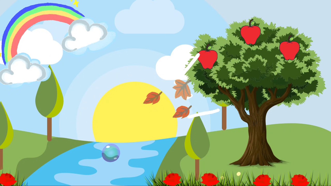 Detail Background Animasi Pohon Nomer 24