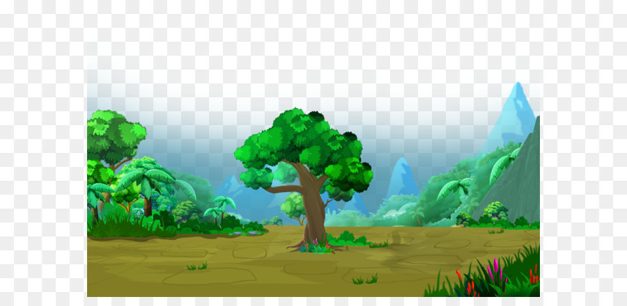 Detail Background Animasi Pohon Nomer 40