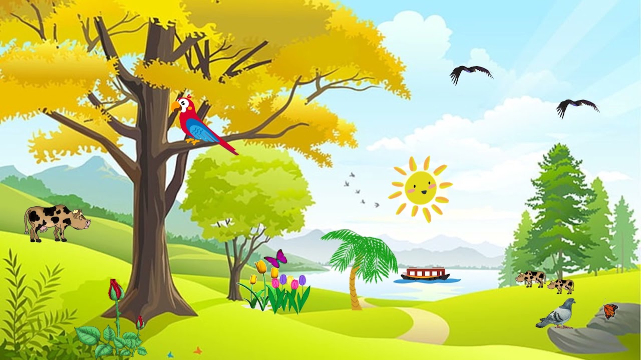 Detail Background Animasi Pohon Nomer 42
