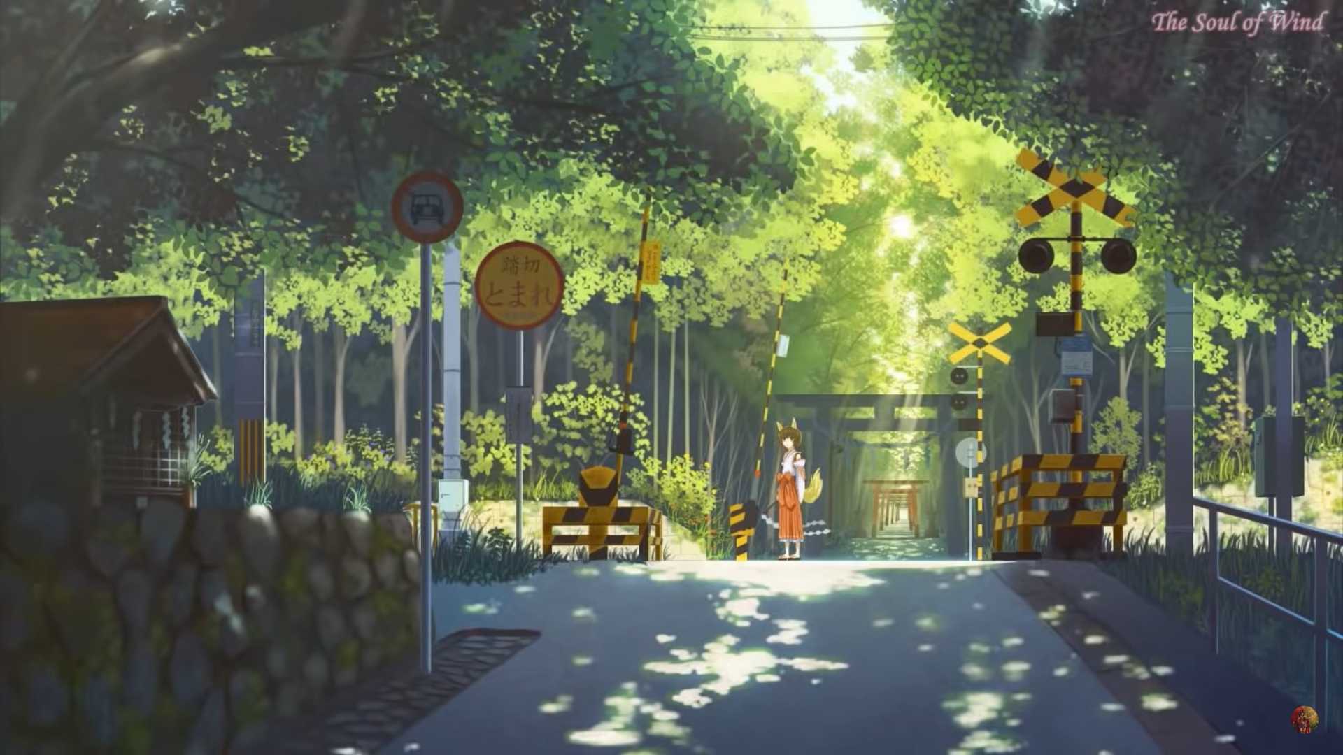 Detail Background Anime Taman Nomer 19