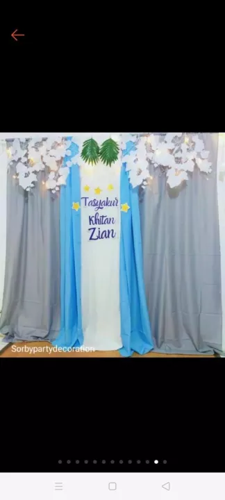 Detail Background Aqiqah Biru Nomer 56