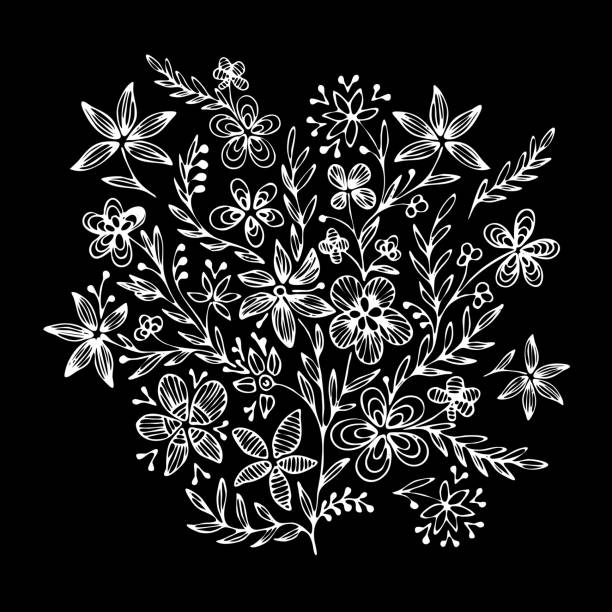 Detail Background Art Design Black Nomer 13