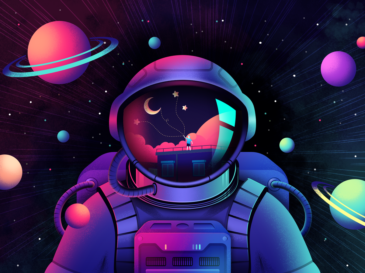 Detail Background Astronaut Nomer 5