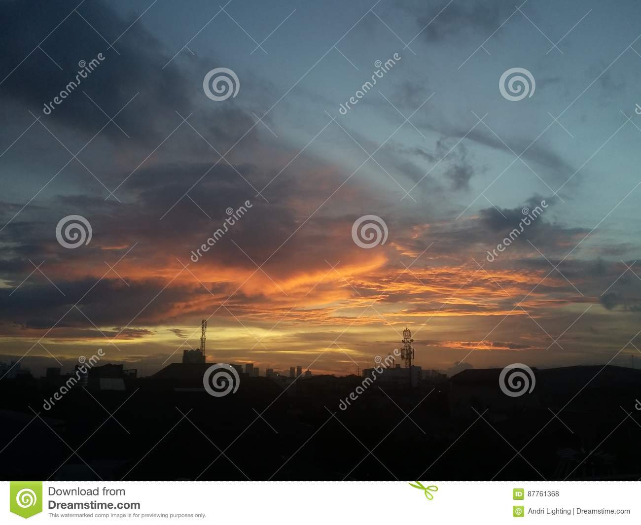 Detail Background Awan Sore Nomer 45
