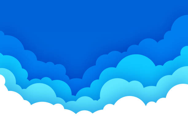 Detail Background Awan Vector Nomer 3