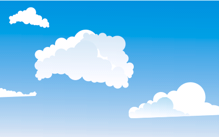 Detail Background Awan Vector Nomer 5