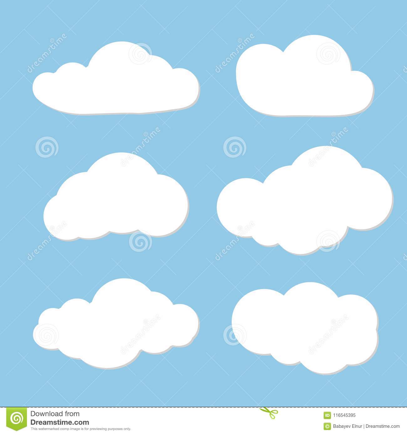 Detail Background Awan Vector Nomer 53