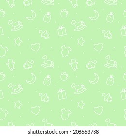 Detail Background Baby Green Nomer 30