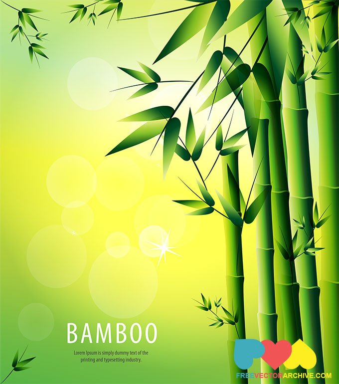 Detail Background Bambu Vector Nomer 18
