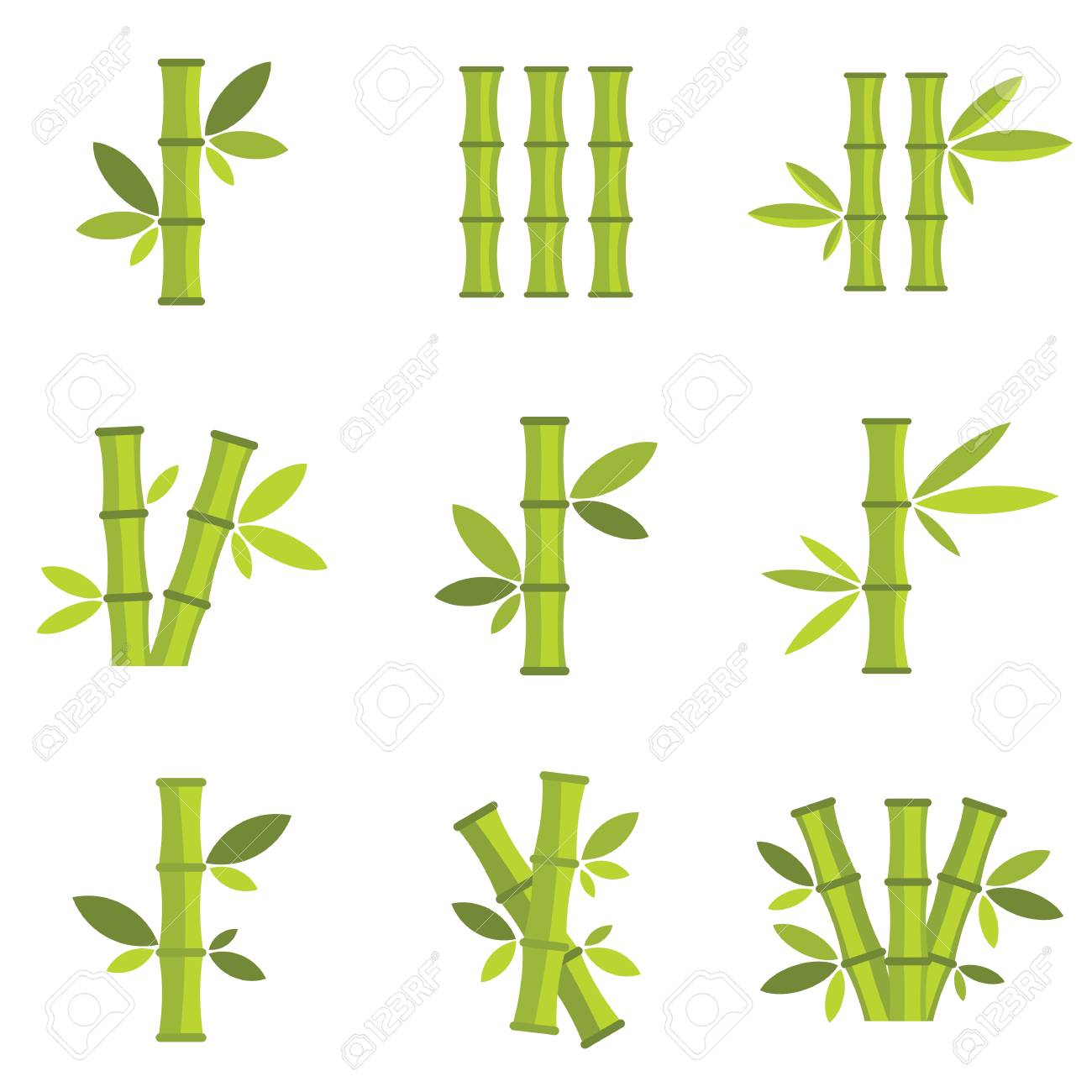 Detail Background Bambu Vector Nomer 50