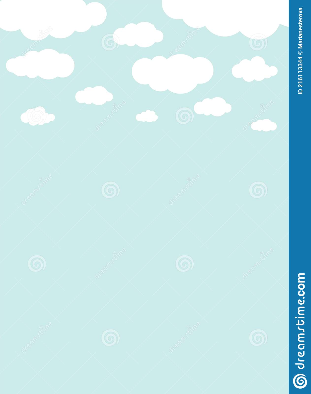 Detail Background Banner Awan Nomer 24