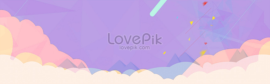 Detail Background Banner Awan Nomer 37
